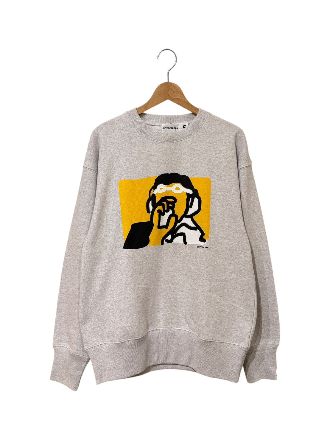 COTTON PAN 13.5oz Hand Printed Sweat 【兄貴】 – parcel.transitfolks
