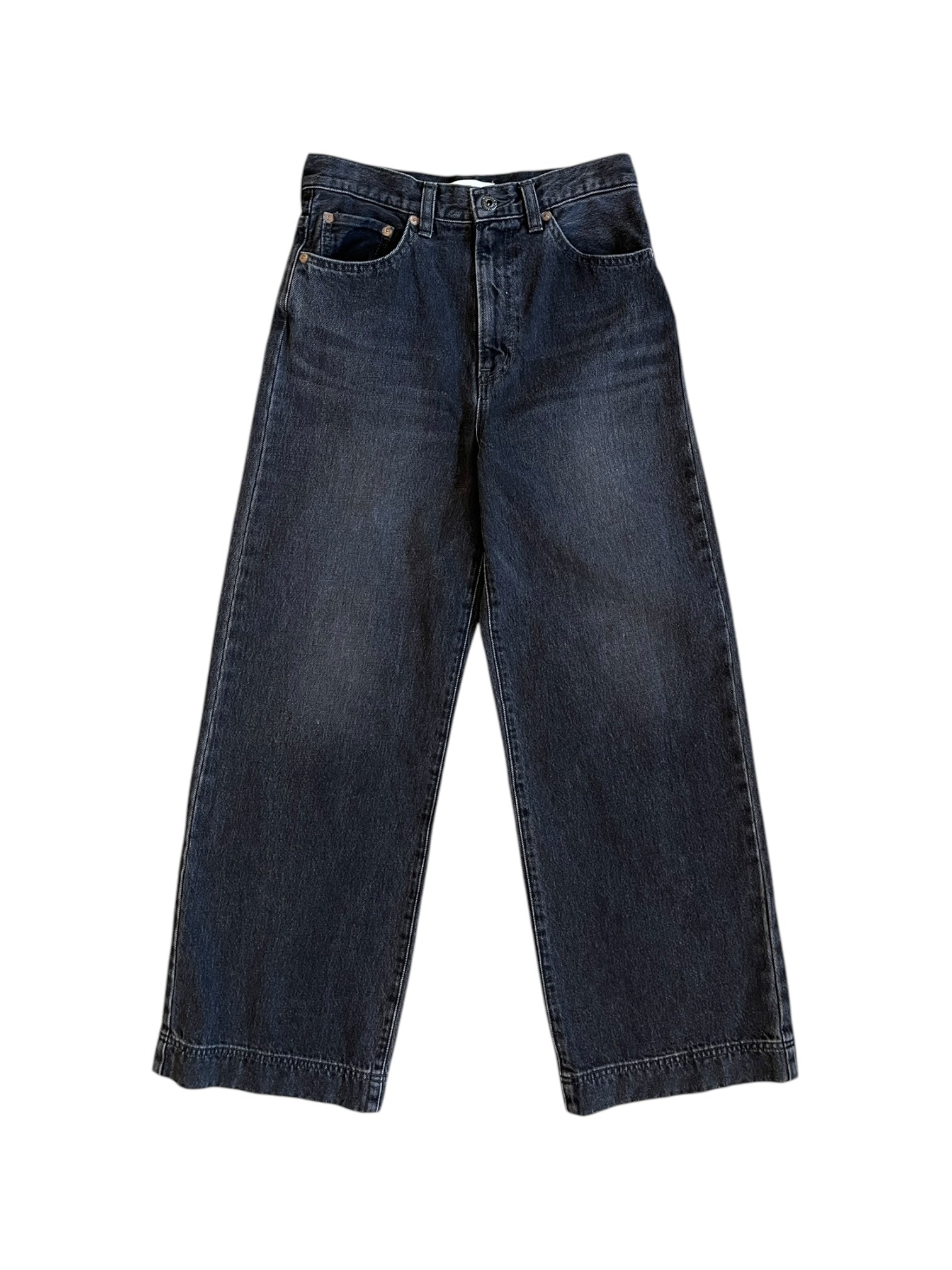 John Bull Black Denim Wide Pants – parcel.transitfolks