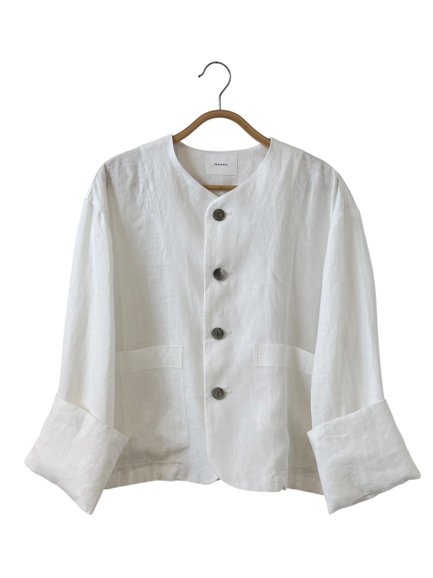 MANON FRENCH LINEN SPINDLE JACKET – parcel.transitfolks