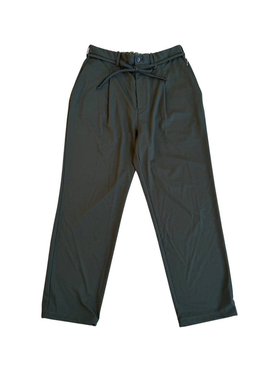 CURLY&Co.  Twill-Knit Straight Pants