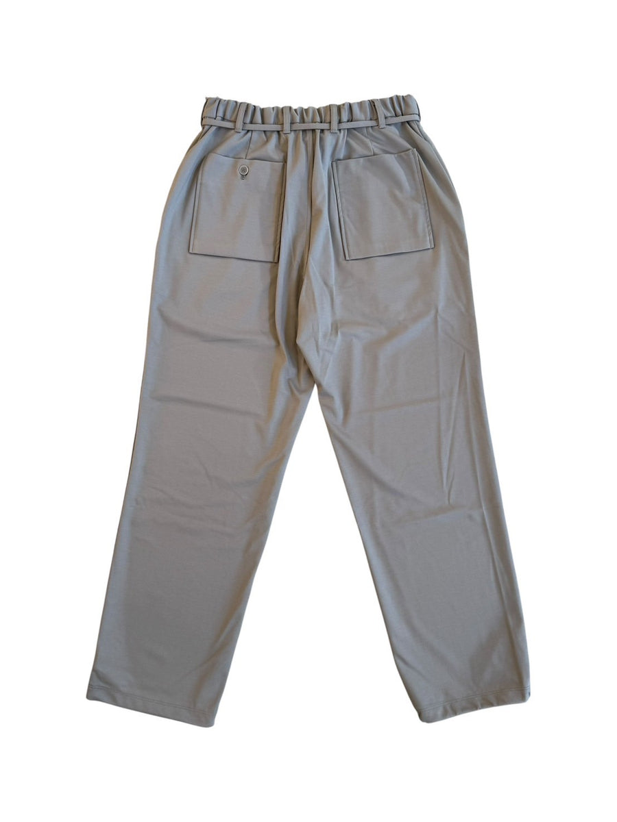 CURLY&Co.  Twill-Knit Straight Pants