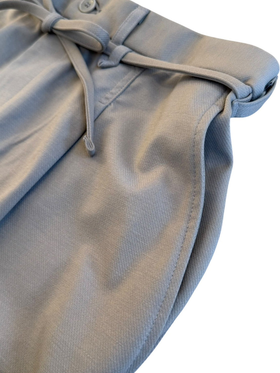 CURLY&Co.  Twill-Knit Straight Pants