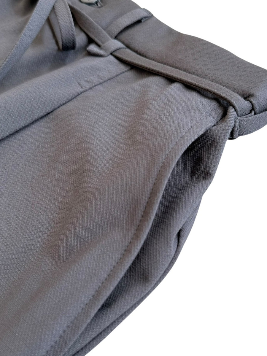 CURLY&Co.  Twill-Knit Straight Pants