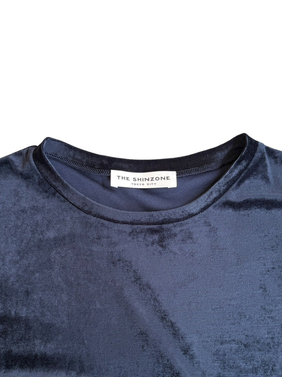 THE SHINZONE　VELOUR LONG SLEEVE TEE