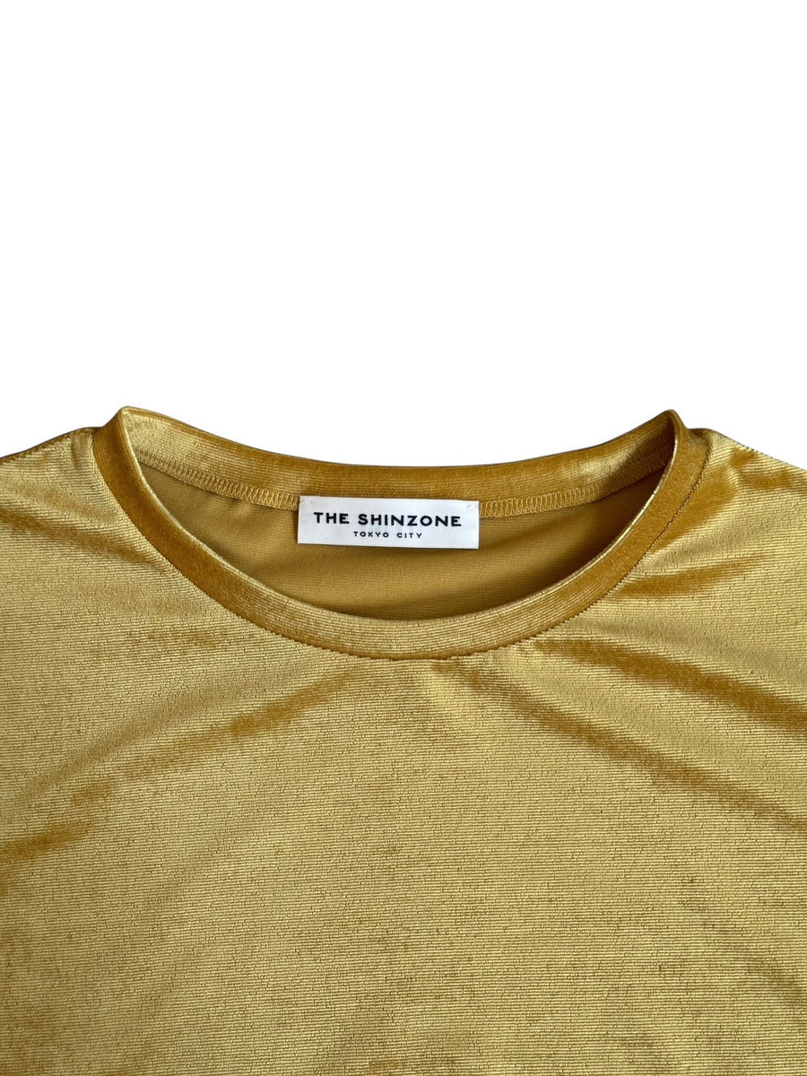 THE SHINZONE　VELOUR LONG SLEEVE TEE