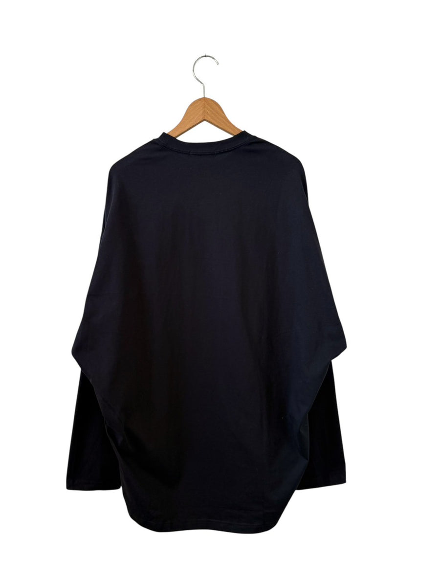 alvana FADE BALLOON LONG SLEEVE PULLOVER