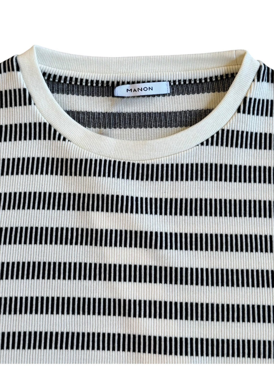 MANON  DOMINO BORDER L/S TEE