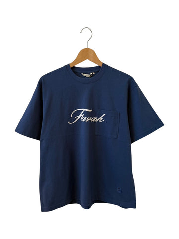 FARAH　Washed Printed Logo S/S Pocket Tee