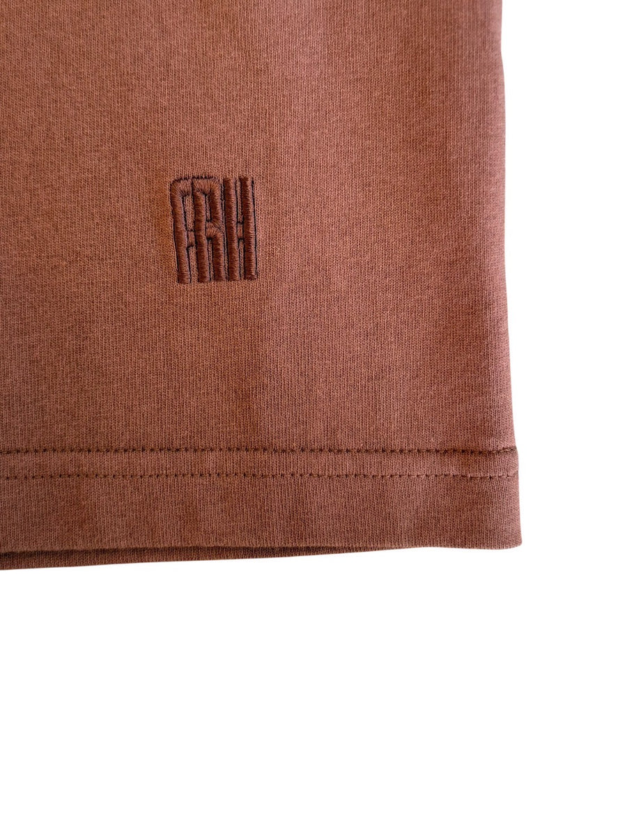 FARAH　Washed Printed Logo S/S Pocket Tee