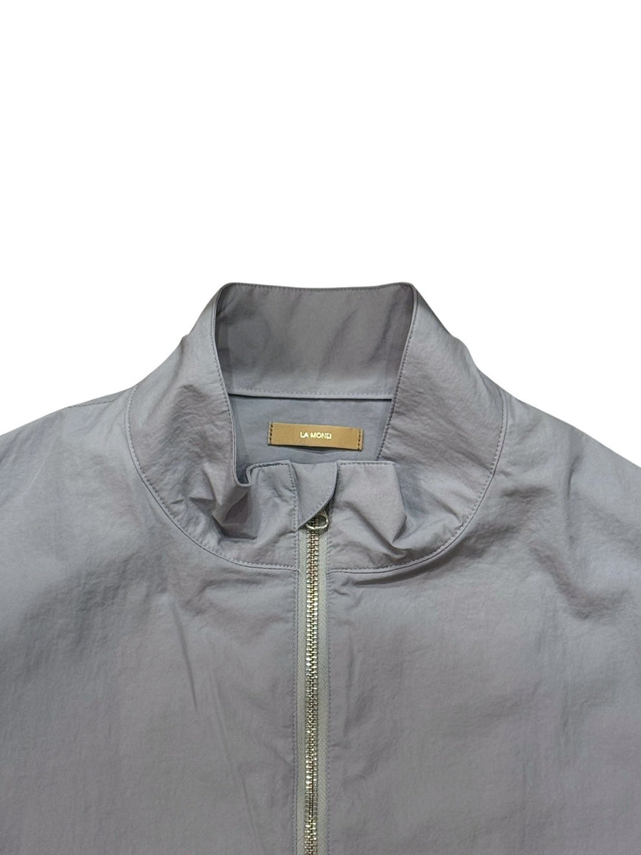 LA MOND POCKETABLE NYLON BLOUSON