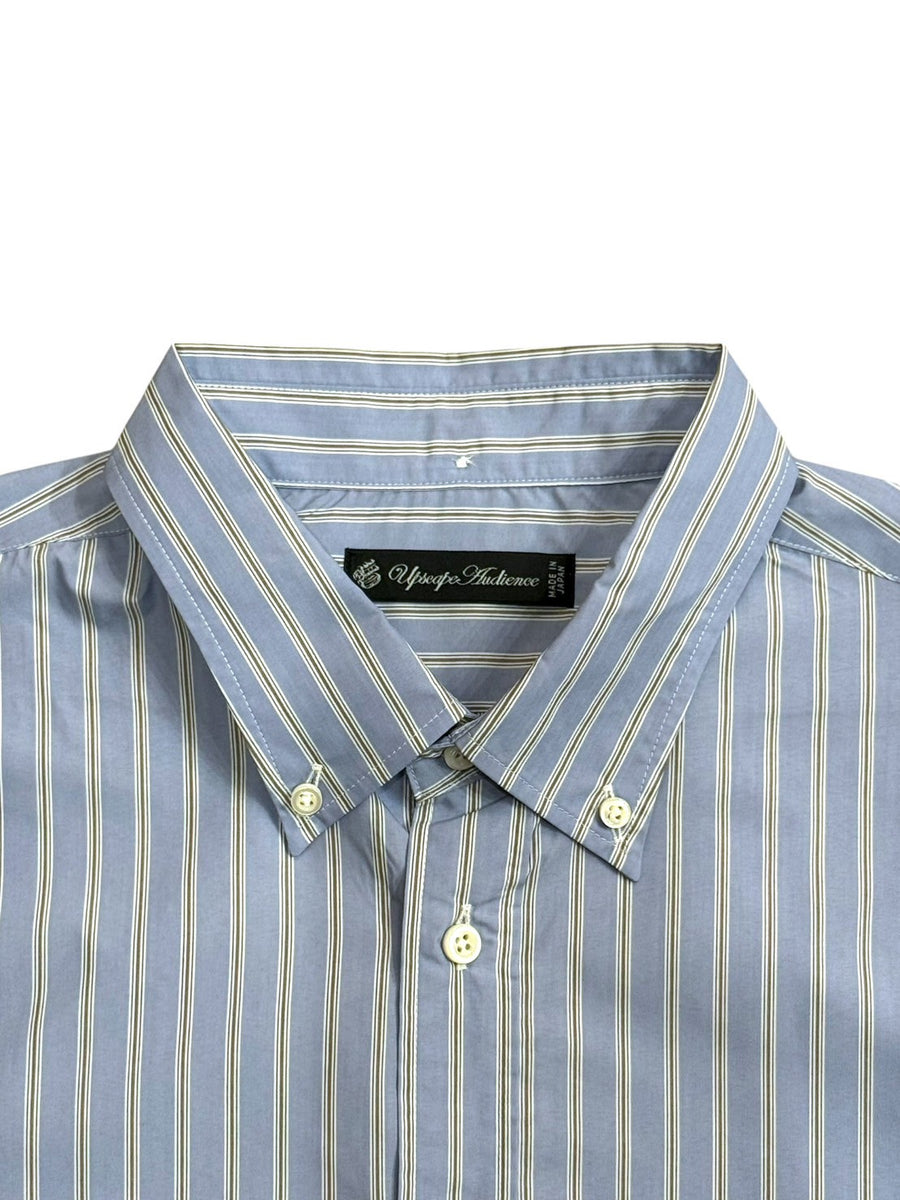 Audience  Cotton Like Tech Stripe BD Boxy A Line Shirts