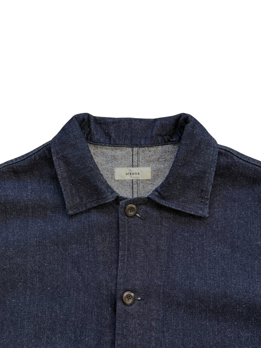 alvana  Bharat Denim Coverall Jacket
