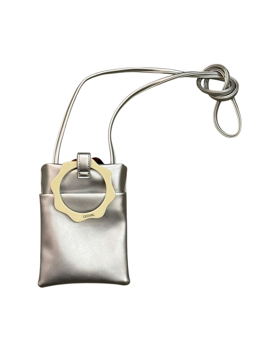 O/OVAL  FLOWER POCHETTE