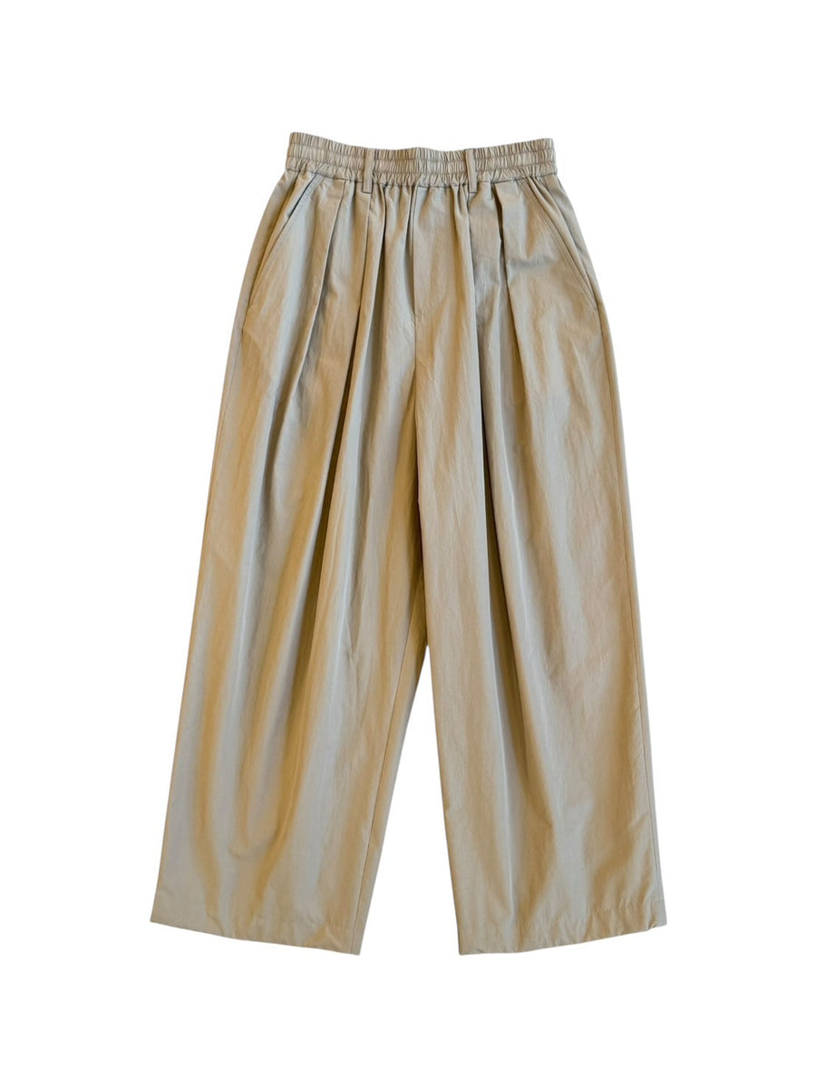 nicolson&nicolson  2Tuck Wide Pants 【HAKAMA-W】