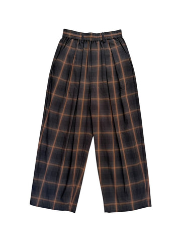 nicolson&nicolson  2Tuck Wide Pants 【HAKAMA-W】