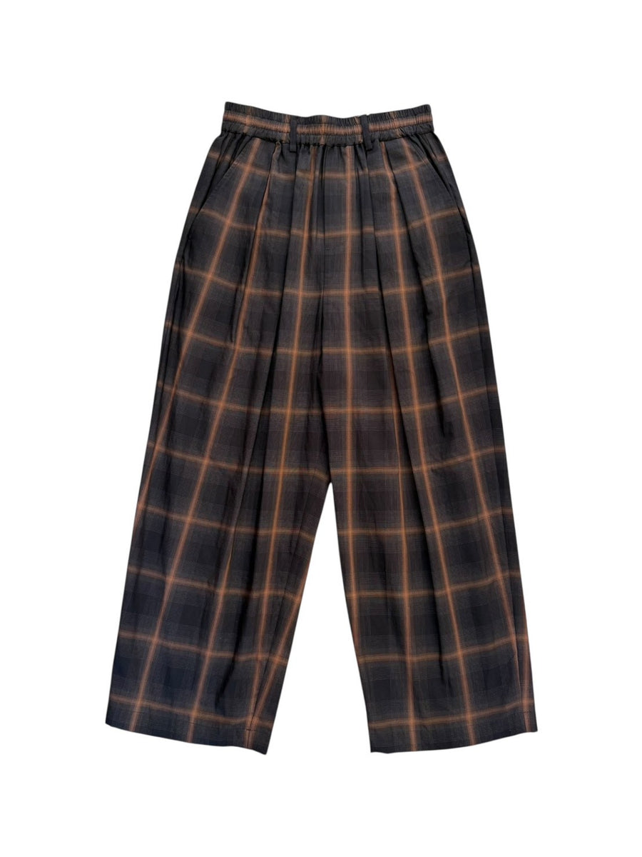 nicolson&nicolson  2Tuck Wide Pants 【HAKAMA-W】