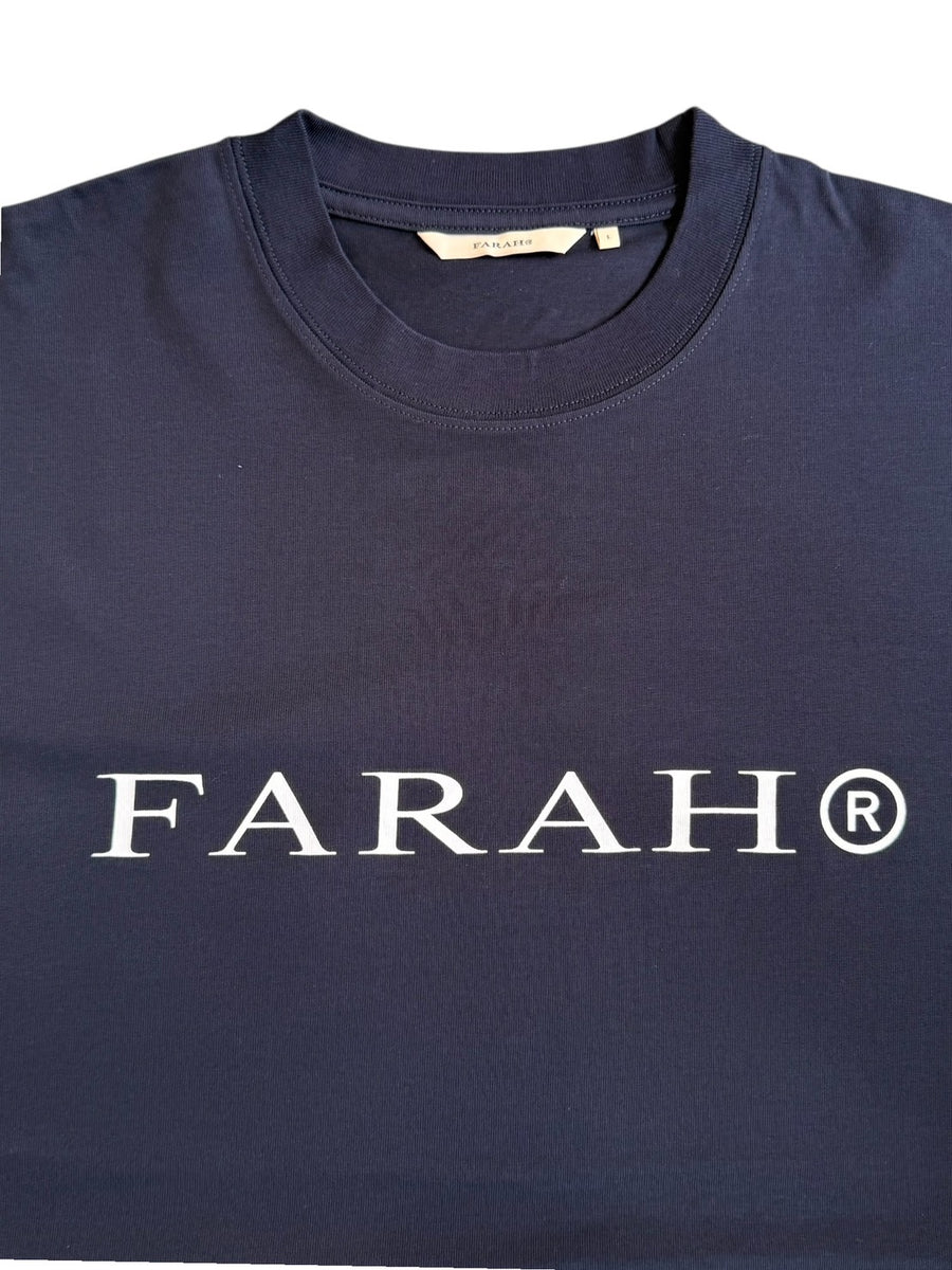 FARAH  Printed Logo L/S Tee 