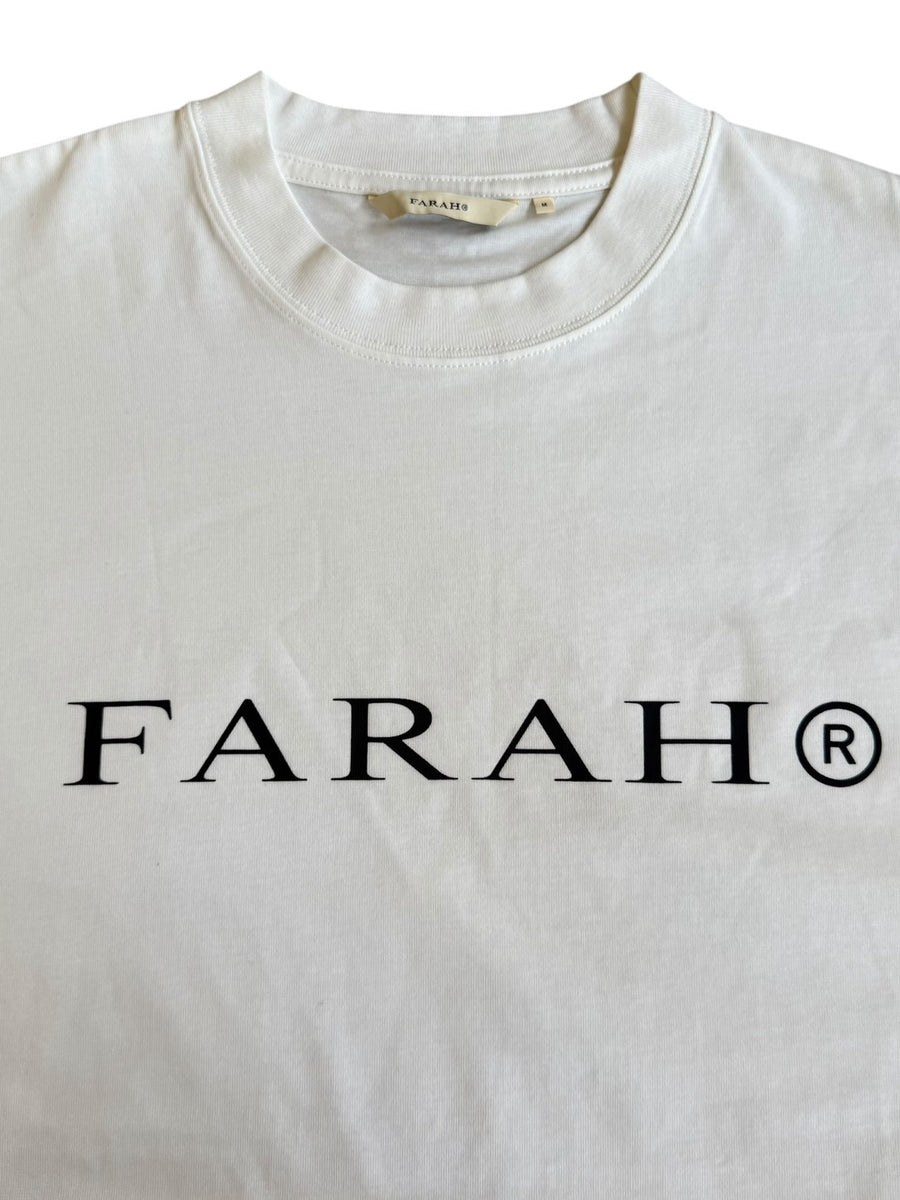 FARAH  Printed Logo L/S Tee 