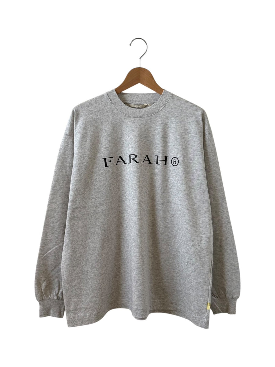FARAH  Printed Logo L/S Tee 