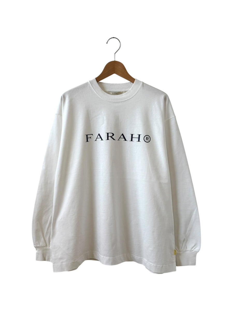 FARAH  Printed Logo L/S Tee 