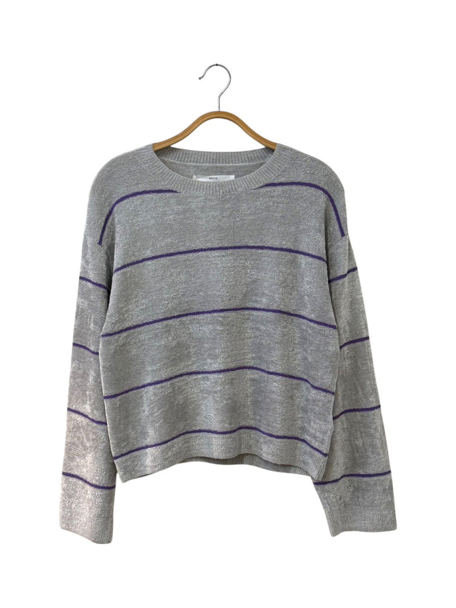 WHYTO.  Wide Border Knit
