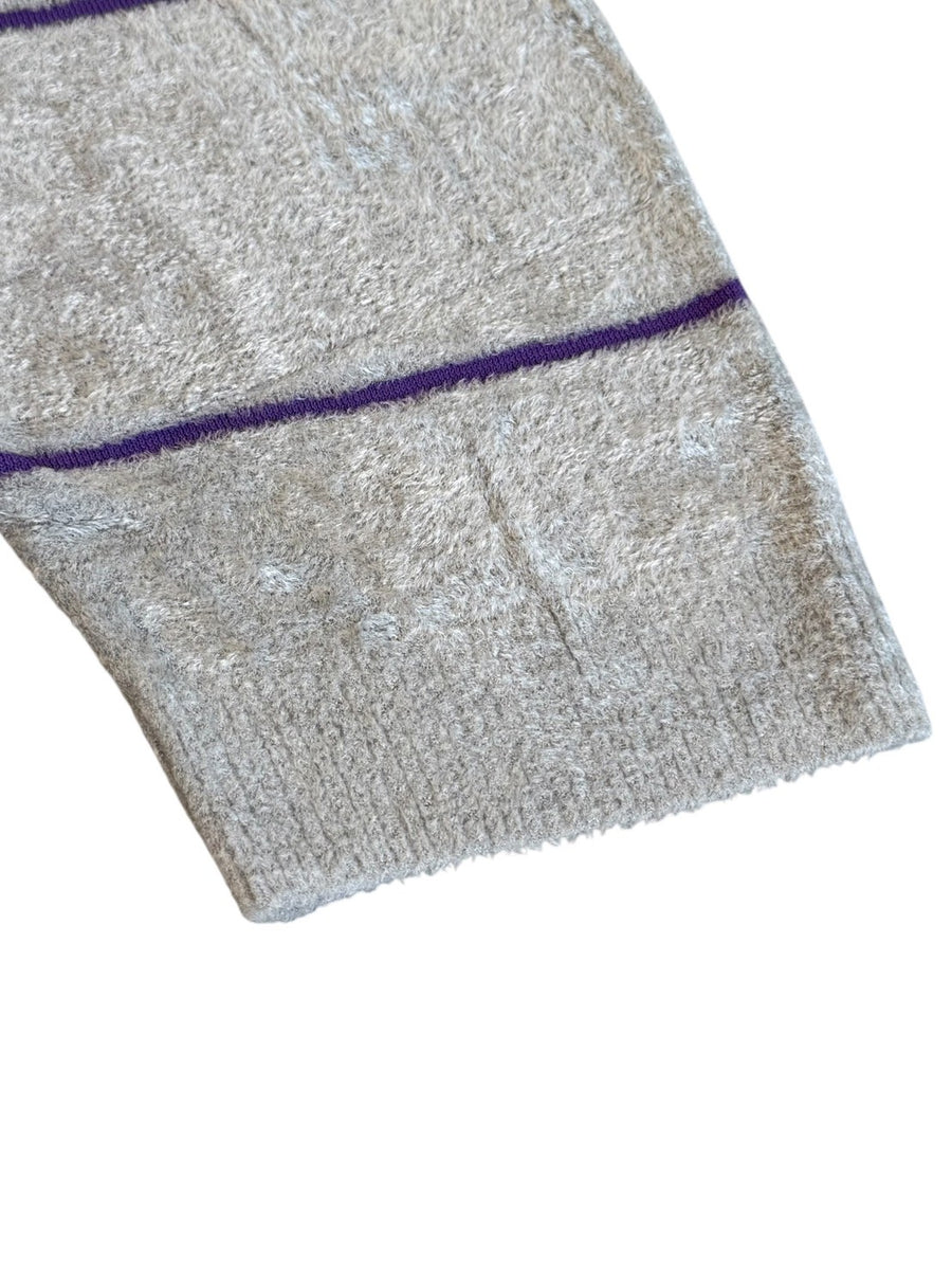 WHYTO.  Wide Border Knit