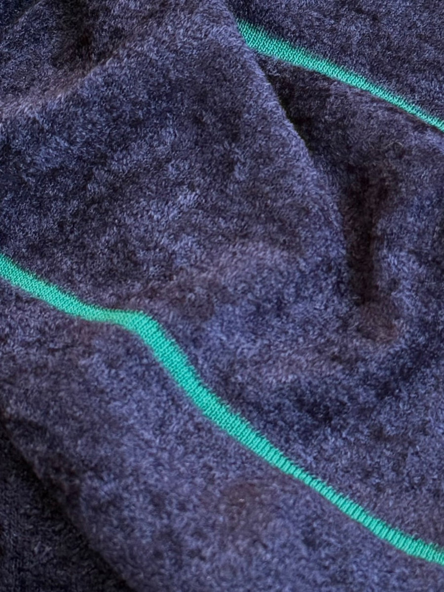 WHYTO.  Wide Border Knit