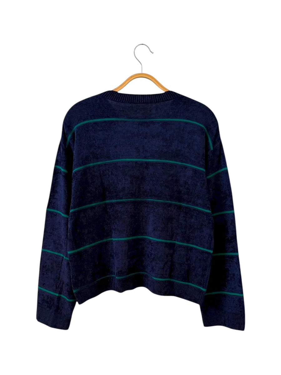 WHYTO.  Wide Border Knit