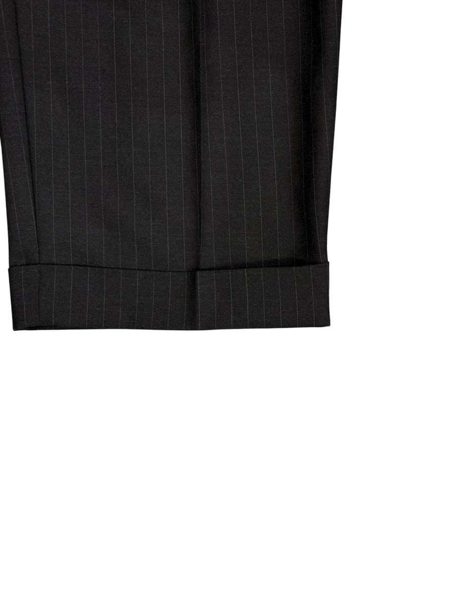 nicolson&nicolson  Stretch Twill Wool Taperd 2Tuck Easy Pants【TOBY-TRO】