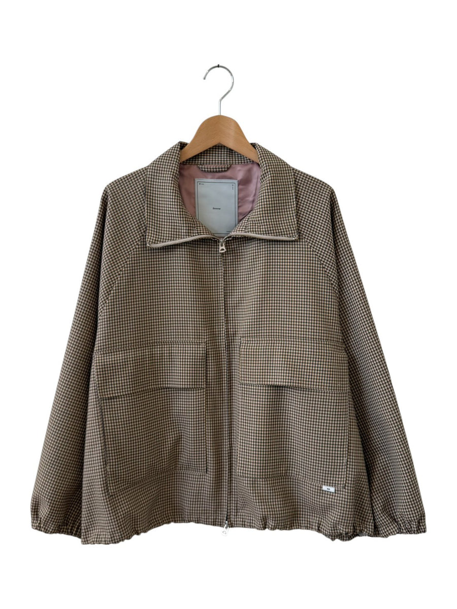 amne  NON MULESED CHECK COVERED BLOUSON