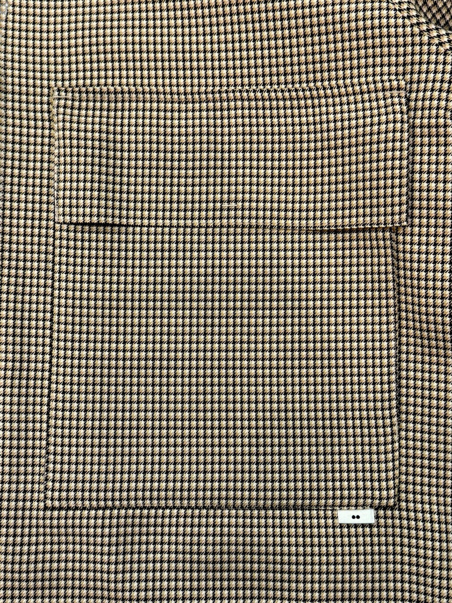 amne  NON MULESED CHECK COVERED BLOUSON