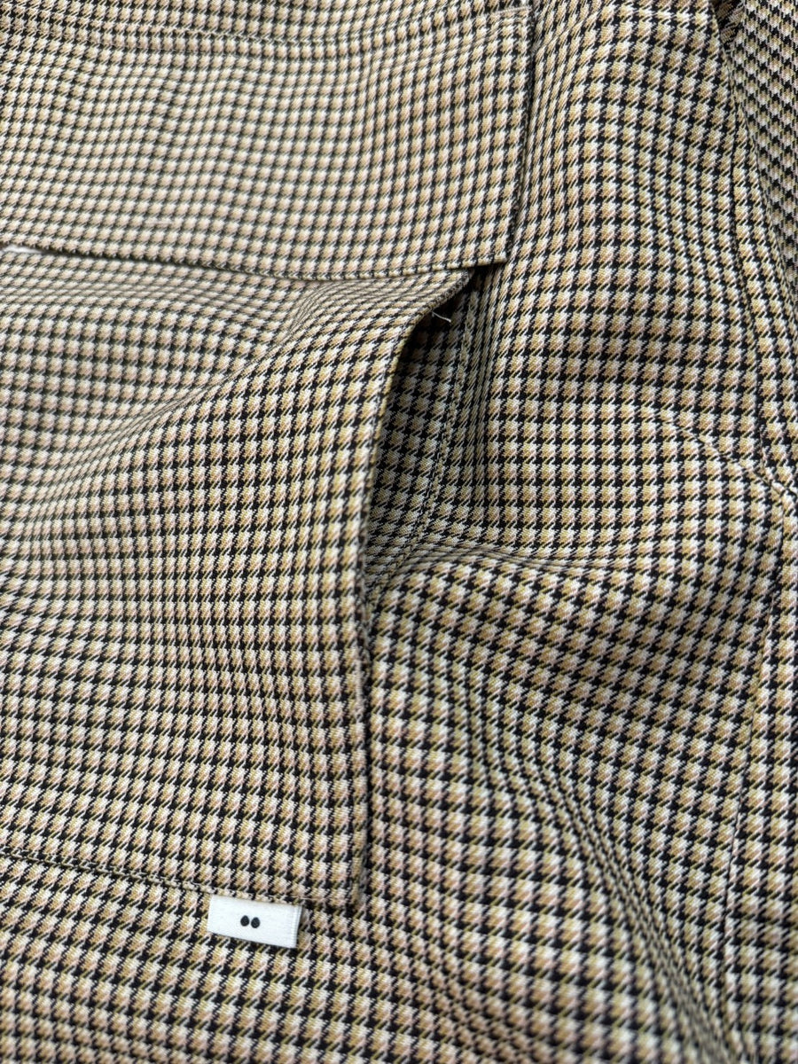 amne  NON MULESED CHECK COVERED BLOUSON