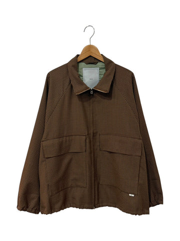 amne  NON MULESED CHECK COVERED BLOUSON