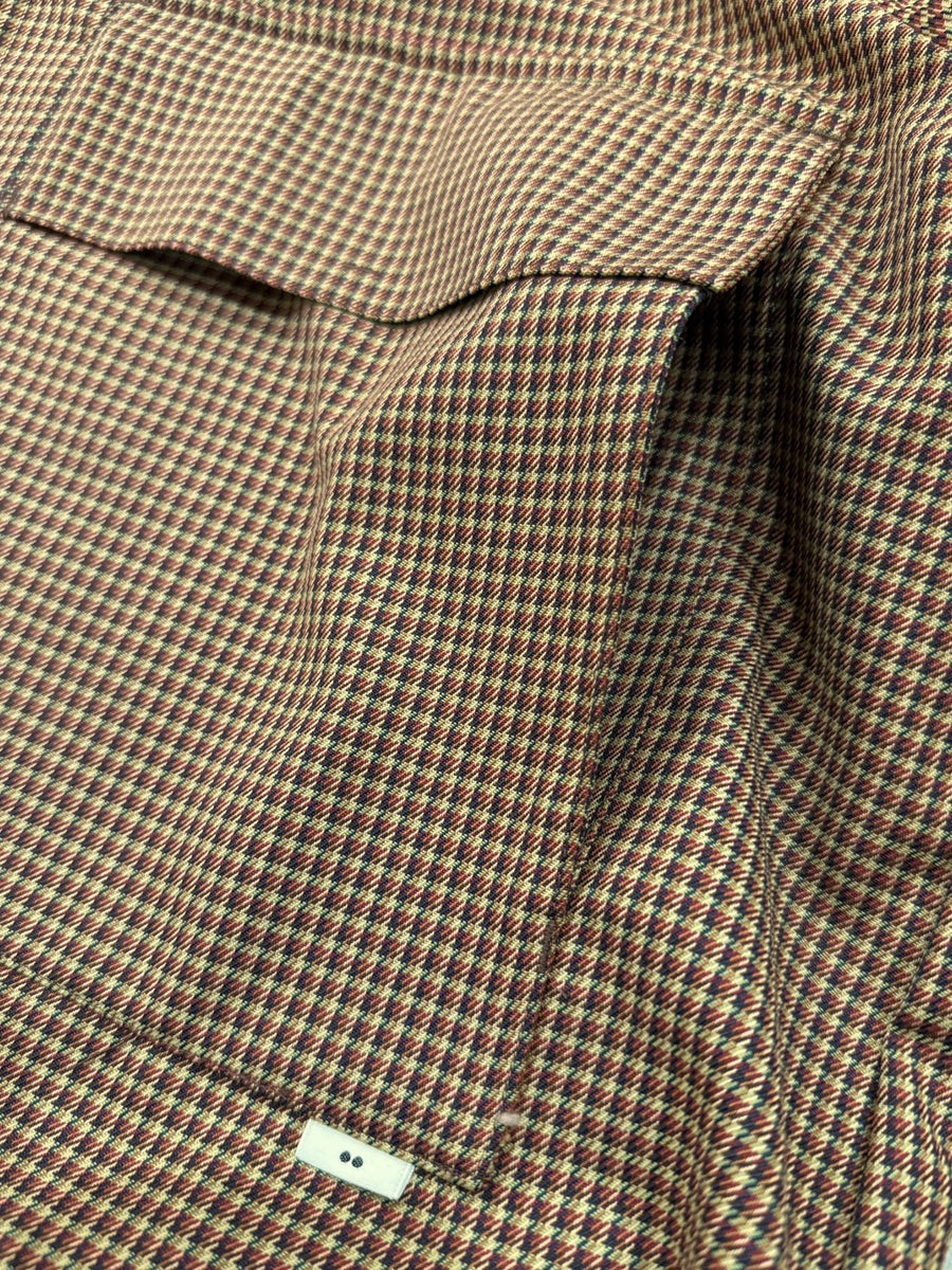 amne  NON MULESED CHECK COVERED BLOUSON