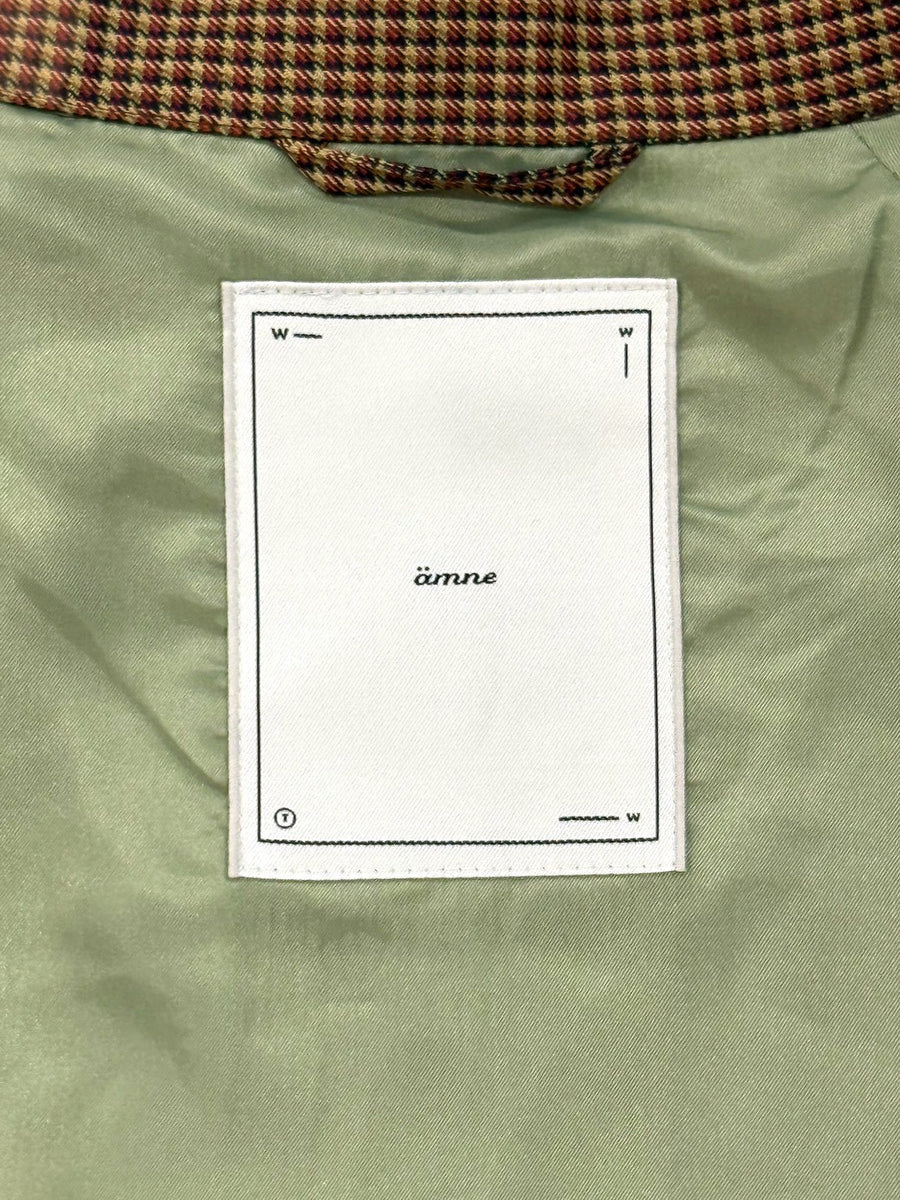 amne  NON MULESED CHECK COVERED BLOUSON