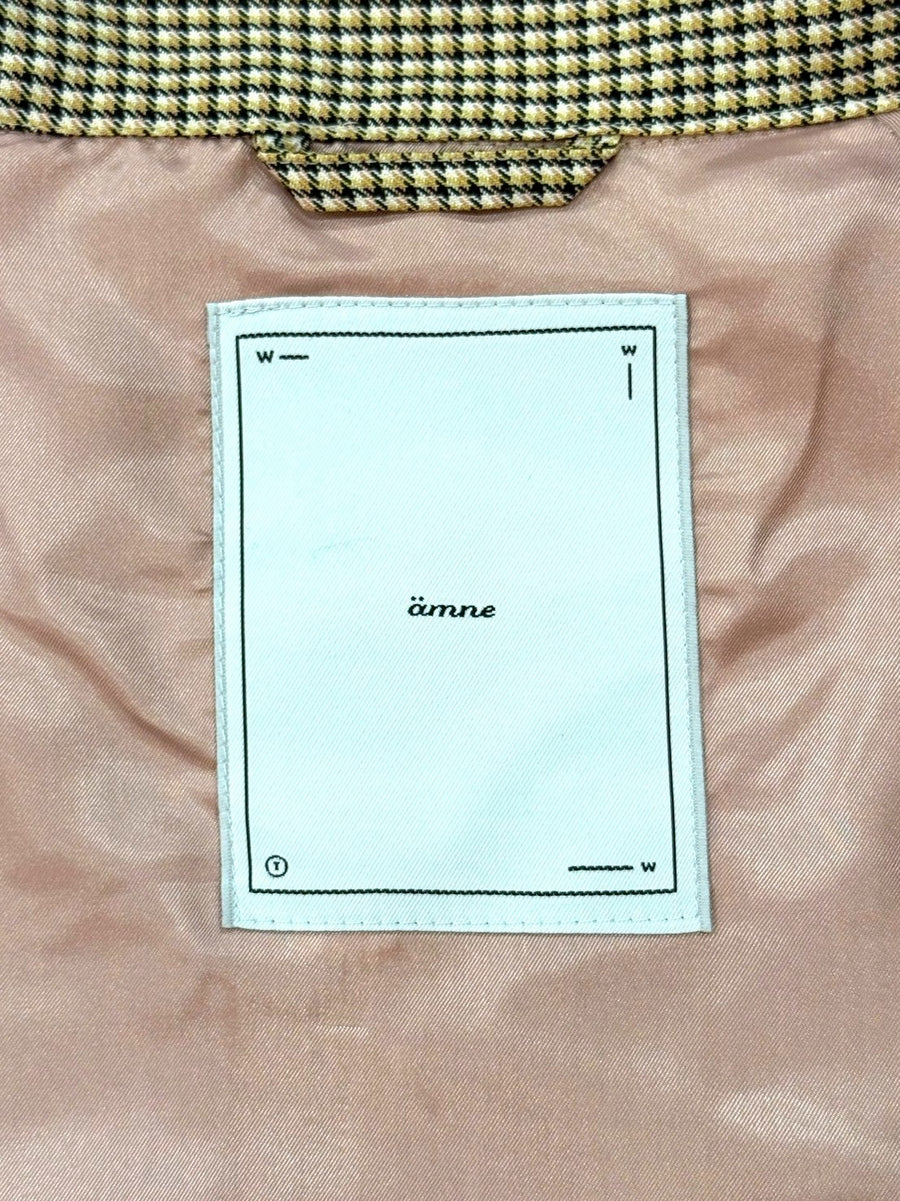 amne  NON MULESED CHECK COVERED BLOUSON