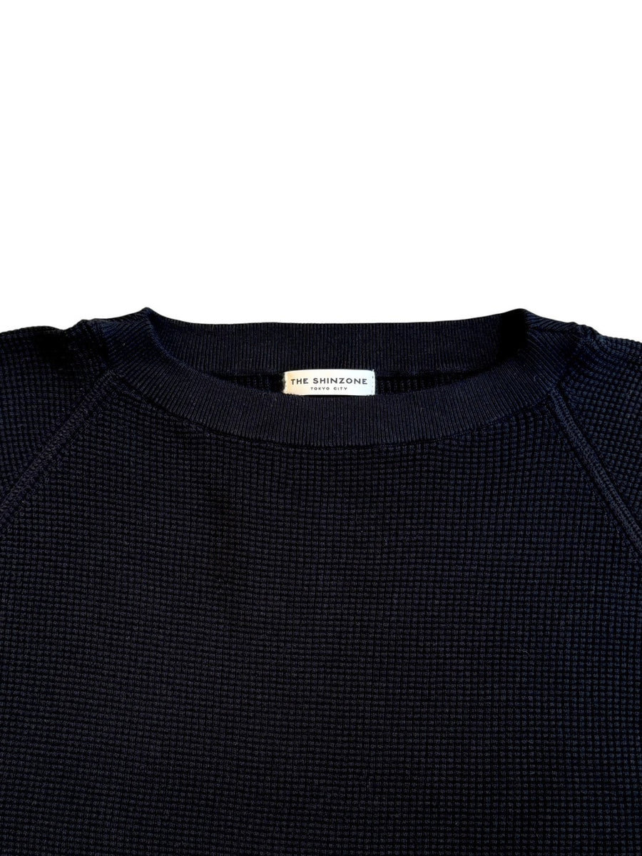 THE SHINZONE  WAFFLE KNIT PULLOVER