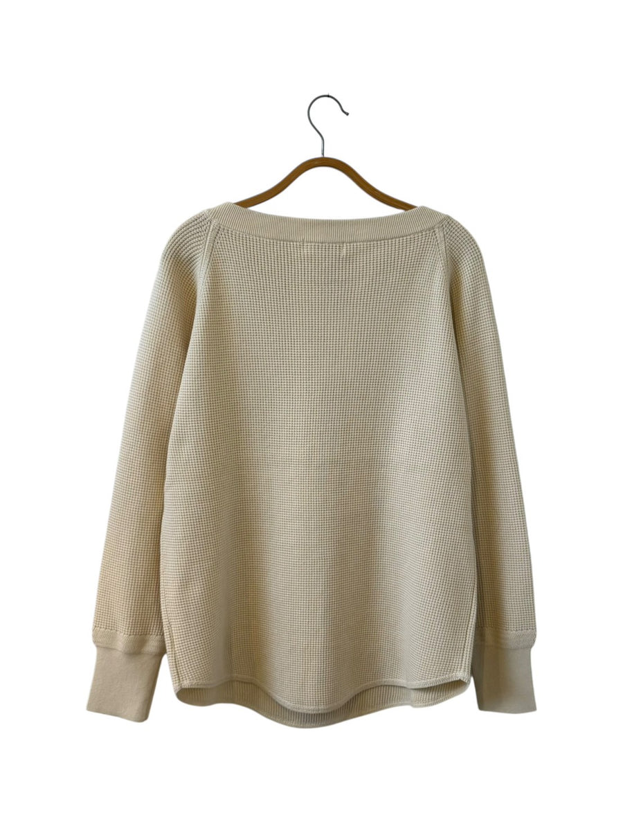 THE SHINZONE  WAFFLE KNIT PULLOVER