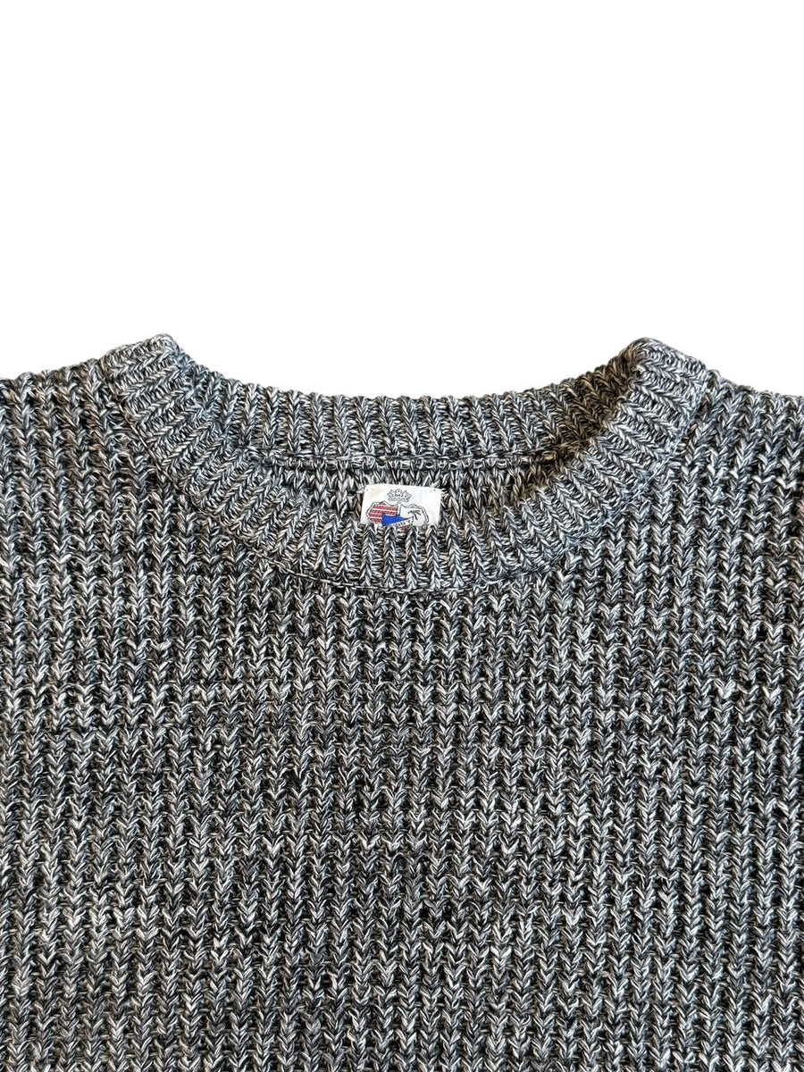 SUNNY SPORTS  WAFFLE MIX CREW SWEATER