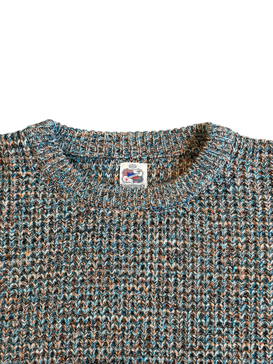 SUNNY SPORTS  WAFFLE MIX CREW SWEATER