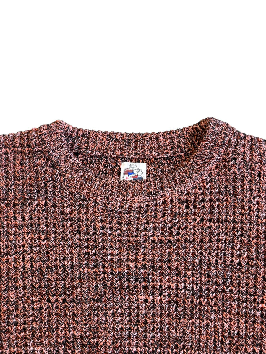 SUNNY SPORTS  WAFFLE MIX CREW SWEATER