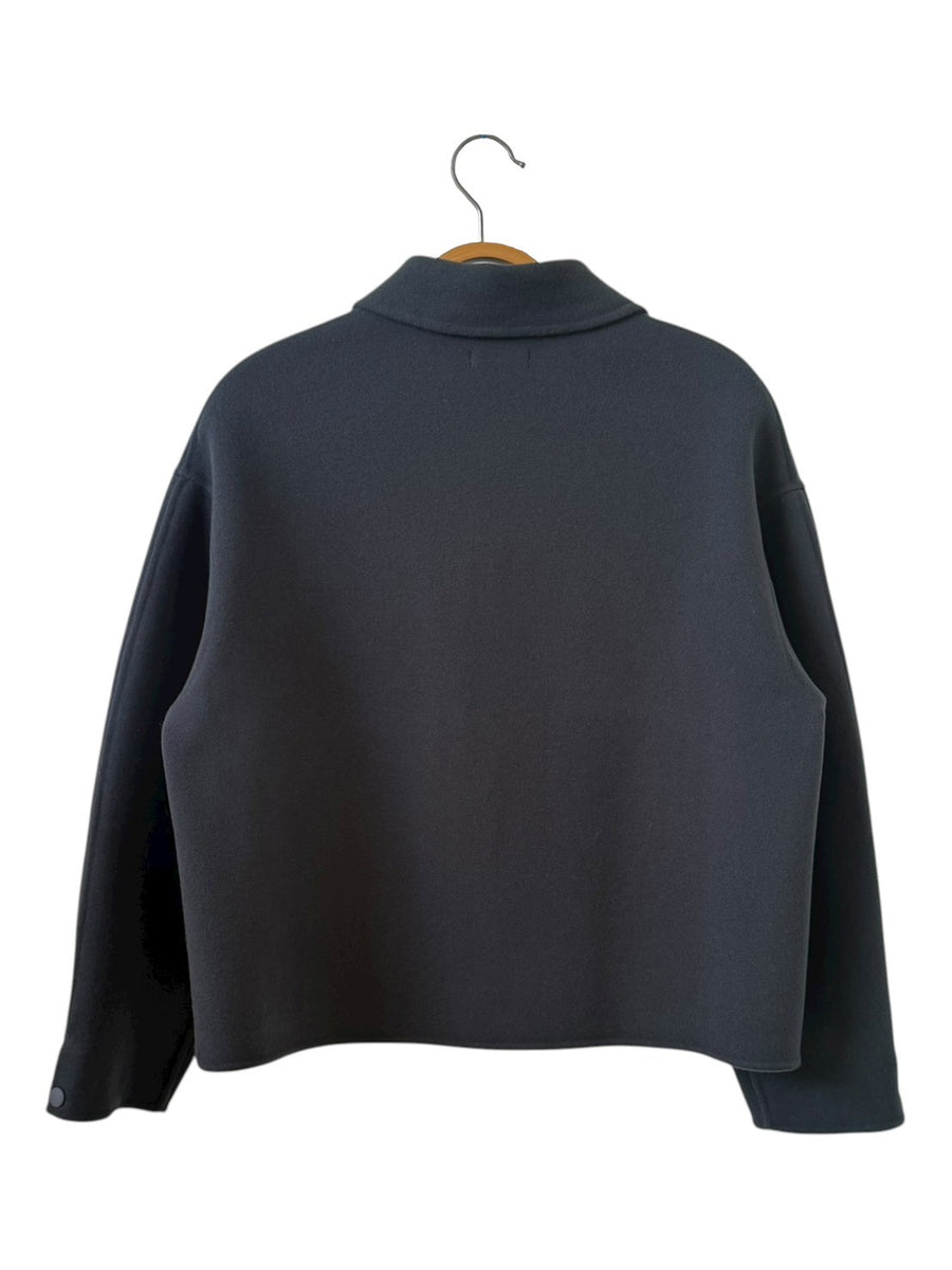 LA MOND  DOUBLE WEAVE WOOL BLOUSON