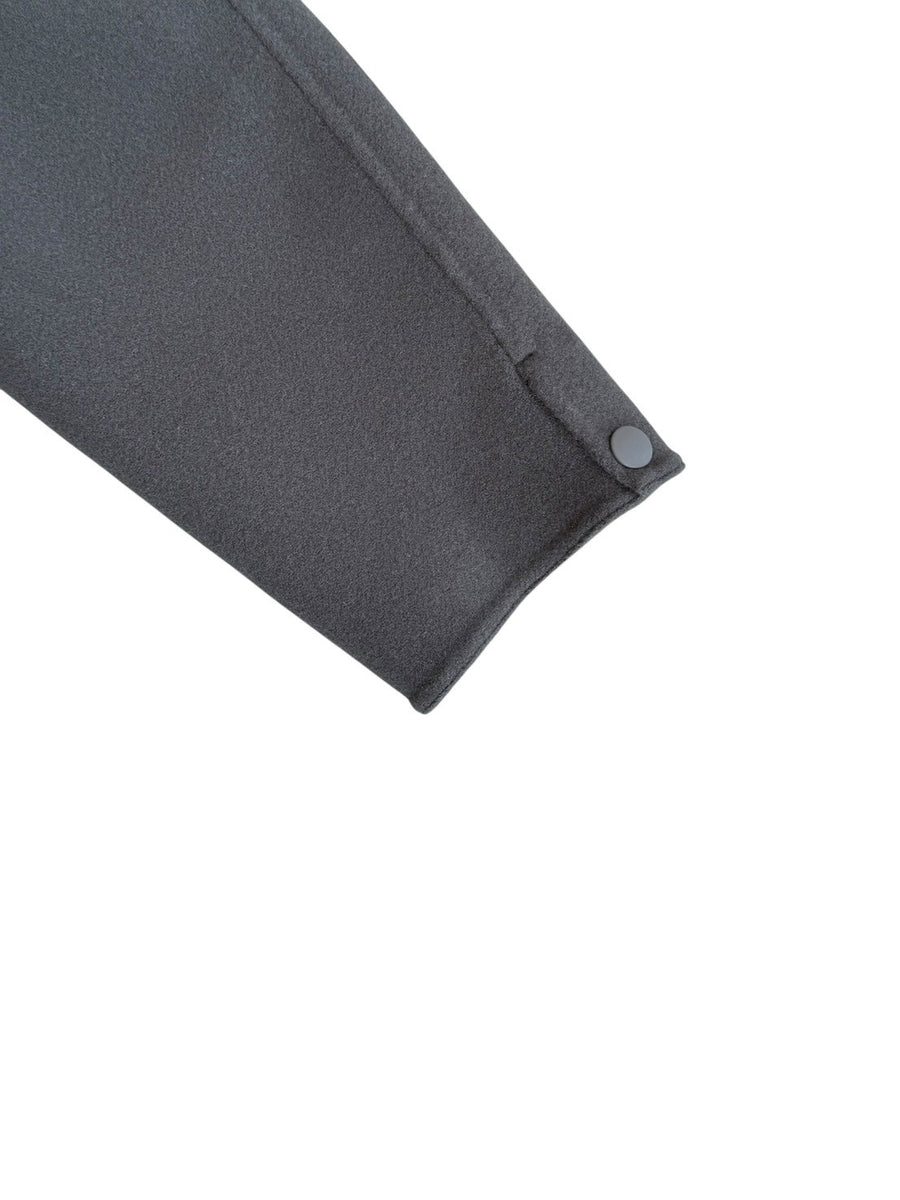 LA MOND  DOUBLE WEAVE WOOL BLOUSON