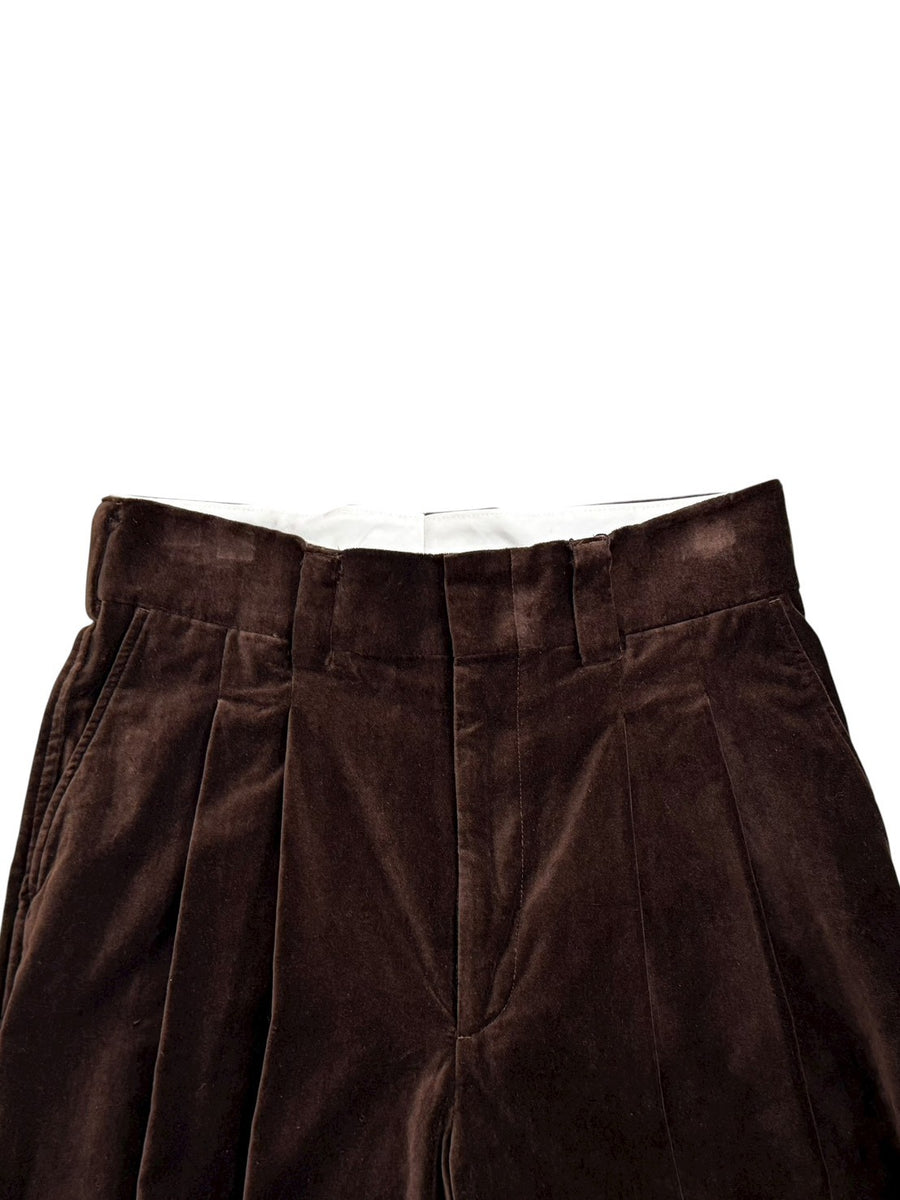 THE SHINZONE  ORGANIC VELVET TOMBOY PANTS