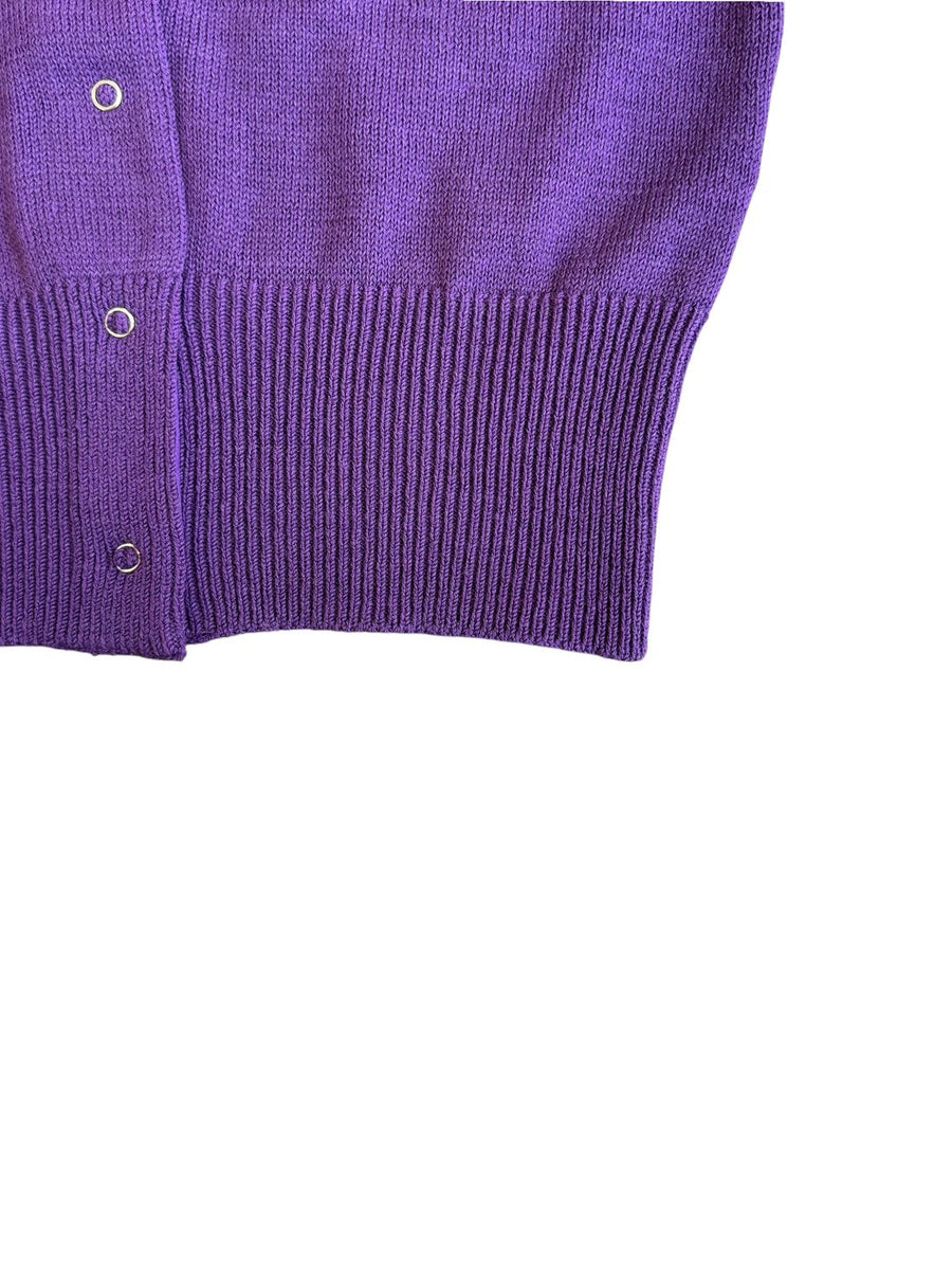 THESHINZONE  LONG RIB CARDIGAN