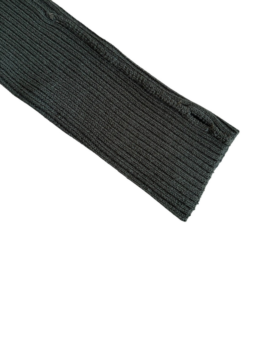 THESHINZONE  LONG RIB CARDIGAN