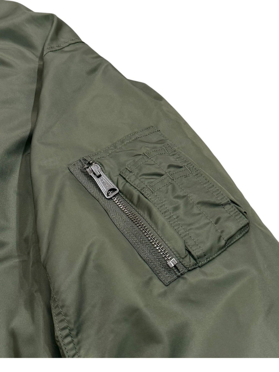 TOP KHAKI MA-1 NYLON JACKET