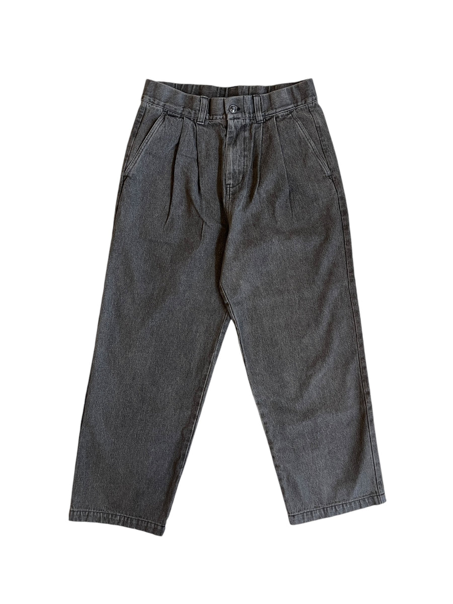 Audience  10oz Denim 2Tuck Easy Wide Pants