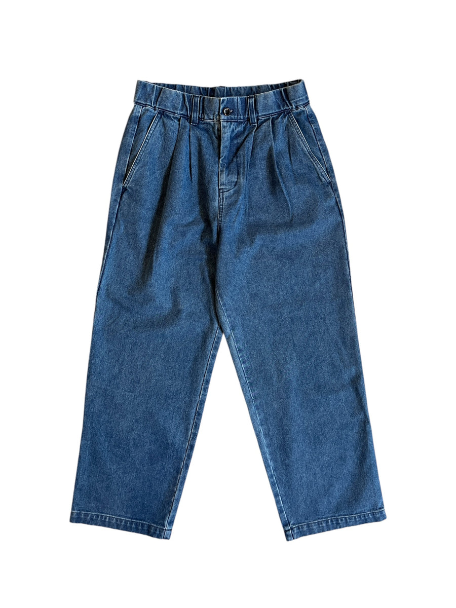 Audience  10oz Denim 2Tuck Easy Wide Pants