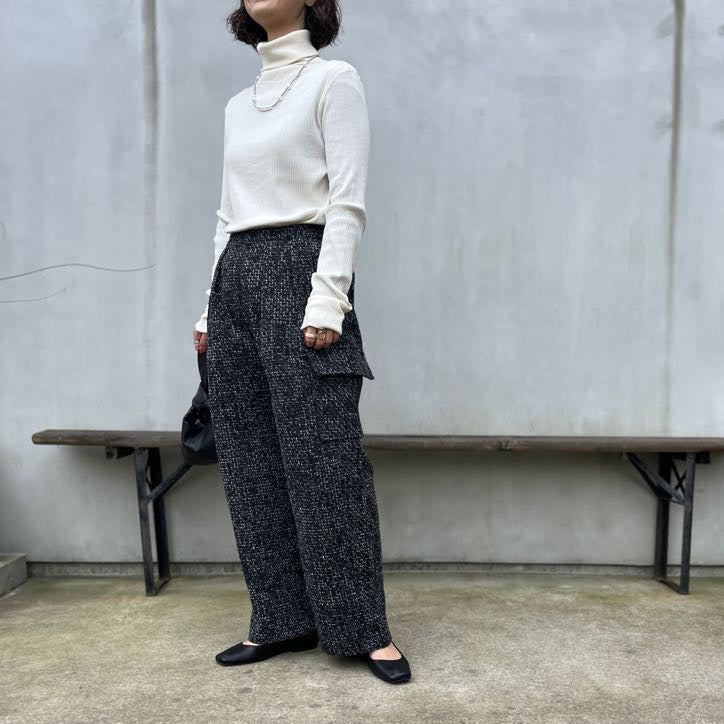 KHA:KI   Tweed Cargo Pants